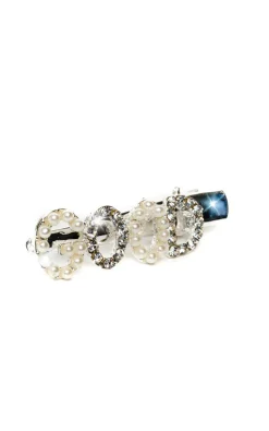 Assorted Chelsy Slogan Diamante and Pearl Hair Clip<IKRUSH Hot