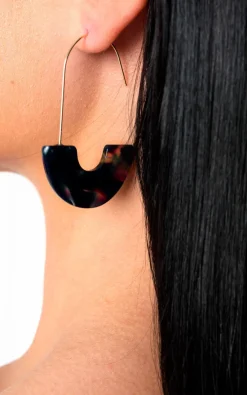Assorted Philly Hook Hoop Pattern Earrings<IKRUSH New