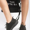Black Kaela Crystal Embellished Knit Trainers<IKRUSH Outlet