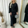 Black Leah Bell Long Sleeve Maxi Dress<IKRUSH Outlet