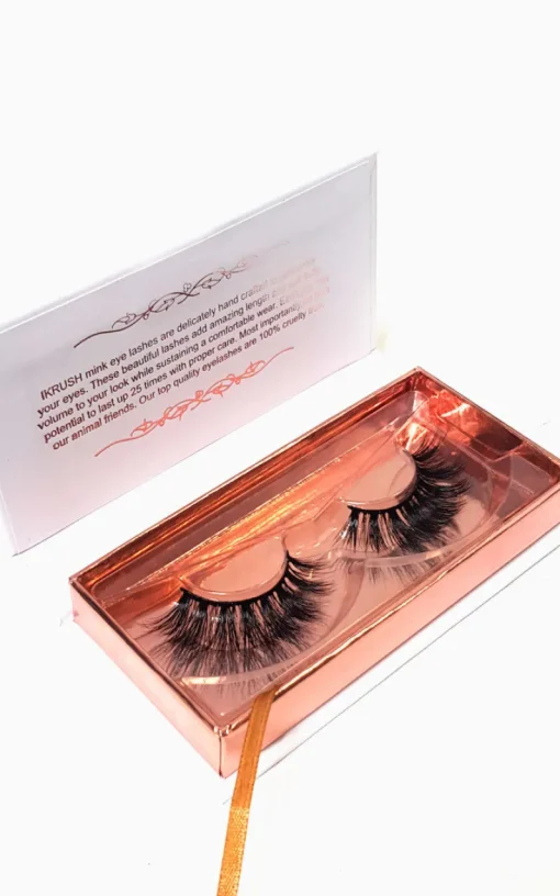 Black Luxury Mink Lashes - Rasghar<IKRUSH Fashion