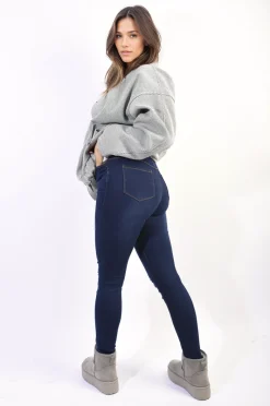 D.blue Aubrey High Waisted Ripped Skinny Jeggings<IKRUSH Best