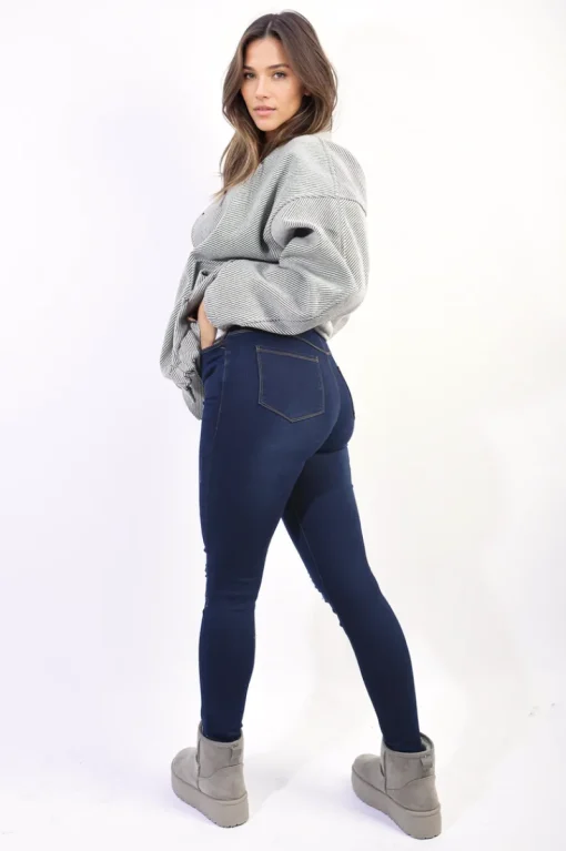 D.blue Aubrey High Waisted Ripped Skinny Jeggings<IKRUSH Best