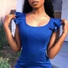 Denim Alicia Denim Bodycon Mini Dress<IKRUSH Online