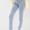 Denim Luna High Waisted Skinny Fit Jeans<IKRUSH Best