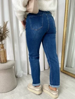 Denim Mariela High Waisted Acid Wash Jeans<IKRUSH Best