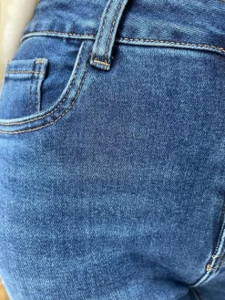 Denim Mariela High Waisted Acid Wash Jeans<IKRUSH Best