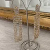 Gold Jiya Diamante Drop Earrings<IKRUSH Sale