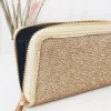 Gold Luv Diamante Zip Purse<IKRUSH New