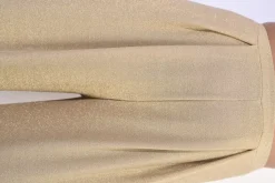 Gold Matilda Wide Leg Trouser<IKRUSH Outlet