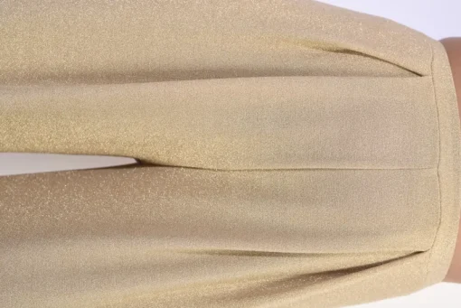 Gold Matilda Wide Leg Trouser<IKRUSH Outlet