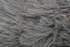 Grey Shayna Faux Fur Winter Jacket<IKRUSH Hot