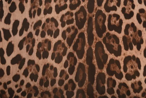 Leopard Fatima Printed Deep Cowl Neck Backless Maxi Dress<IKRUSH Online