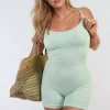 Mint Imelda Strappy Fitted Bodysuit<IKRUSH Sale