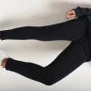 Navy Juliana High Waisted Stretch Leggings<IKRUSH Outlet