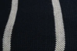 Navy Priscilla Long Sleeve Striped Knitted Dress<IKRUSH Online