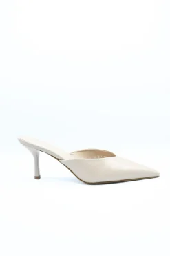 Nude Mariana Pointed Toe Slip-on High Heels<IKRUSH Online