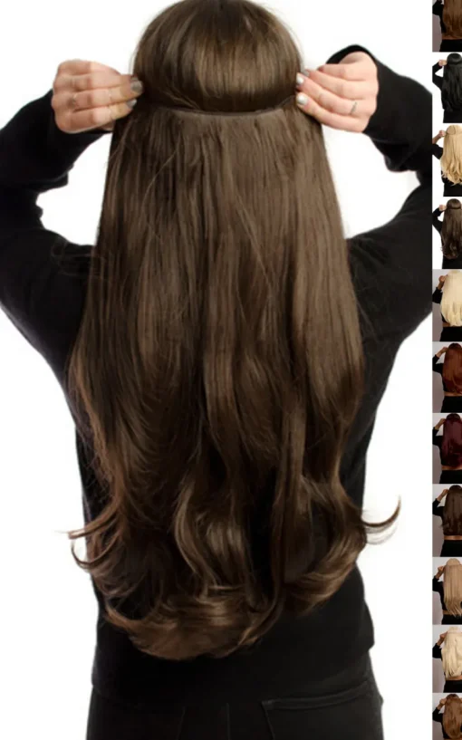 Pure blonde Intense Volume Flicky Clip In Hair Extensions<IKRUSH Online