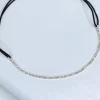 Silver Eva Diamante Hair Chain Clip<IKRUSH New