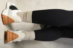 White/black Gabriela Low Top Lace Up Trainers<IKRUSH Sale