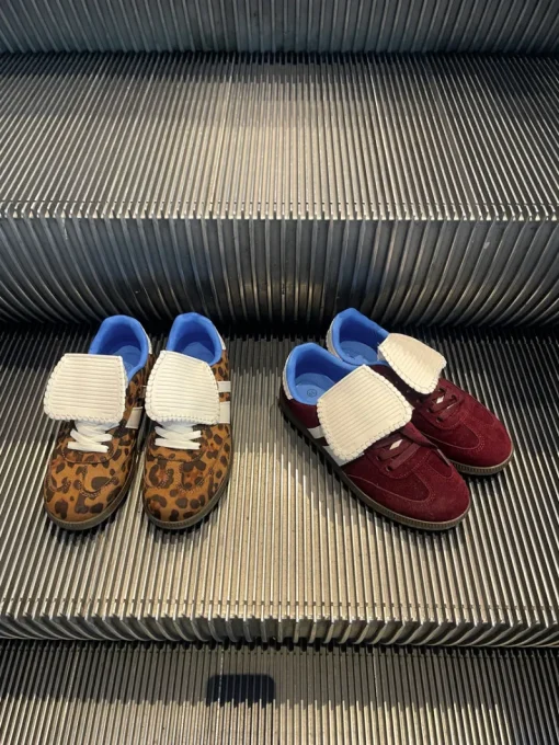 Wine Johanna Lace-Up Flip Tongue Round Toe Trainers<IKRUSH Outlet